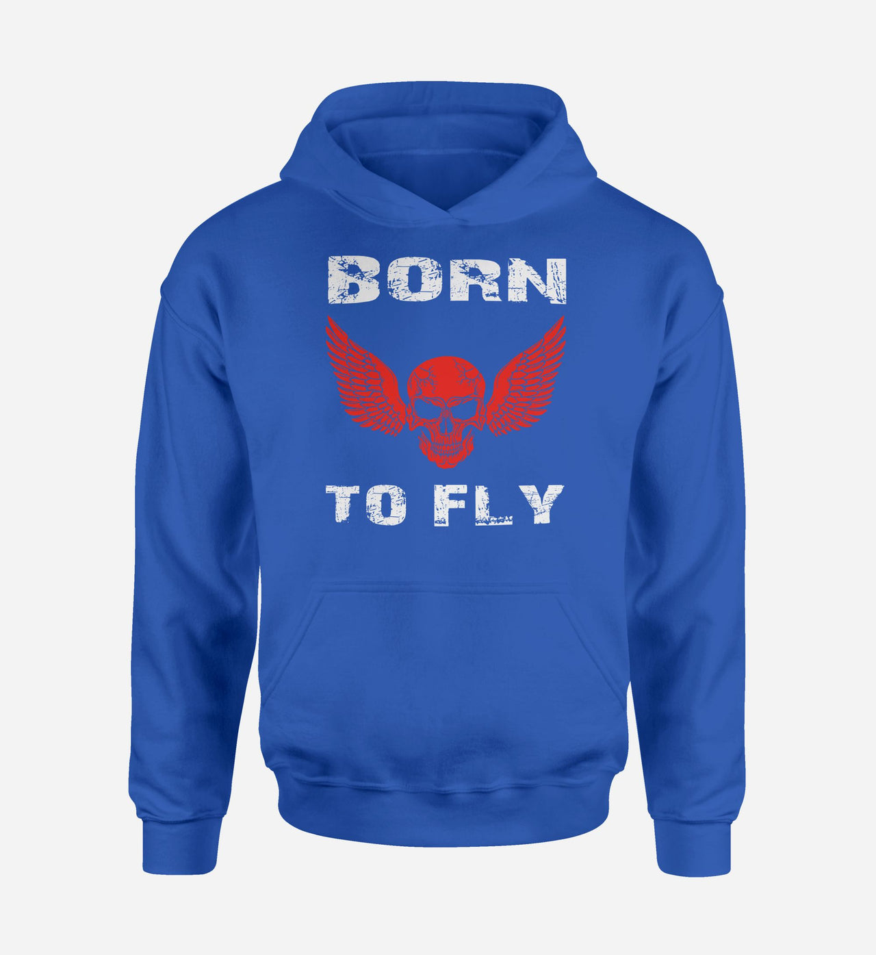 Born To Fly SKELETON Designed Hoodies