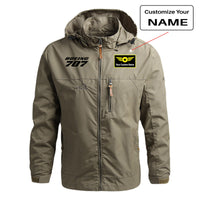 Thumbnail for Boeing 707 & Text Designed Thin Stylish Jackets