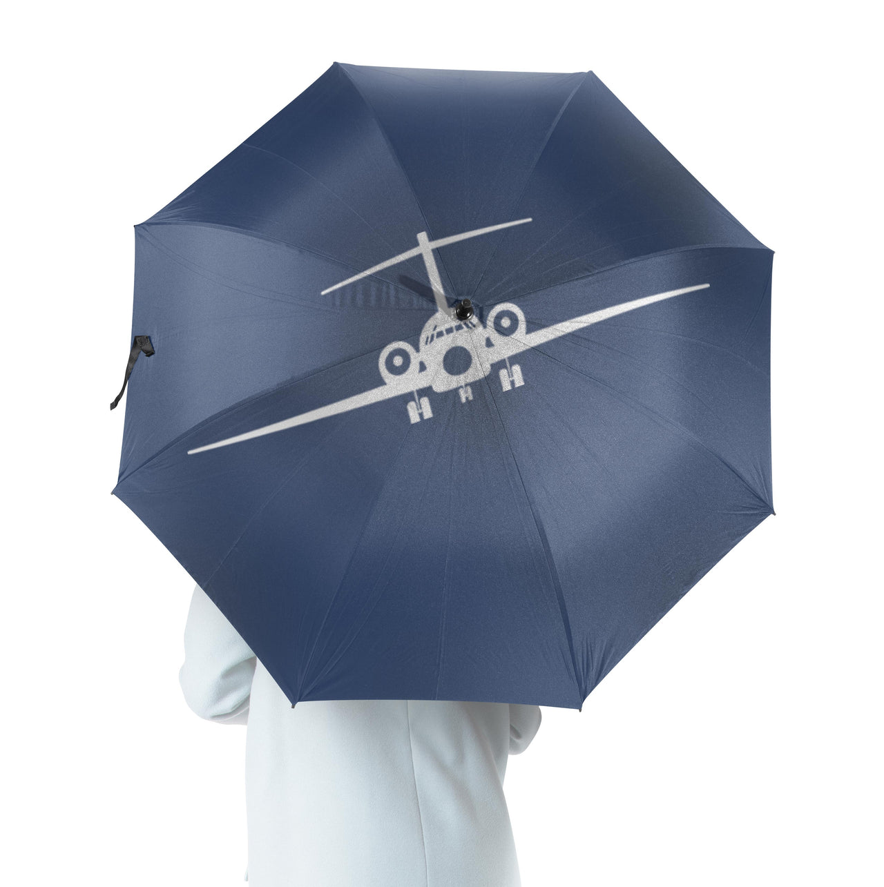 Boeing 717 Silhouette Designed Umbrella