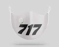 Thumbnail for Boeing 717 Text Designed Face Masks