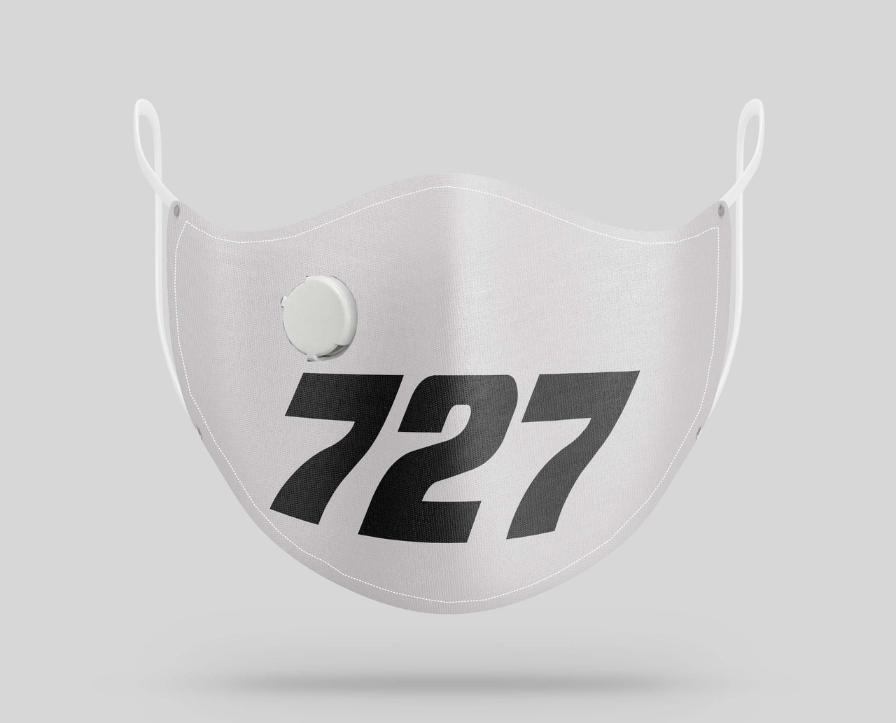 Boeing 727 Text Designed Face Masks