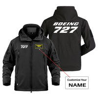 Thumbnail for Boeing 727 & Text Designed Military Jackets (Customizable)
