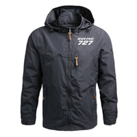 Thumbnail for Boeing 727 & Text Designed Thin Stylish Jackets