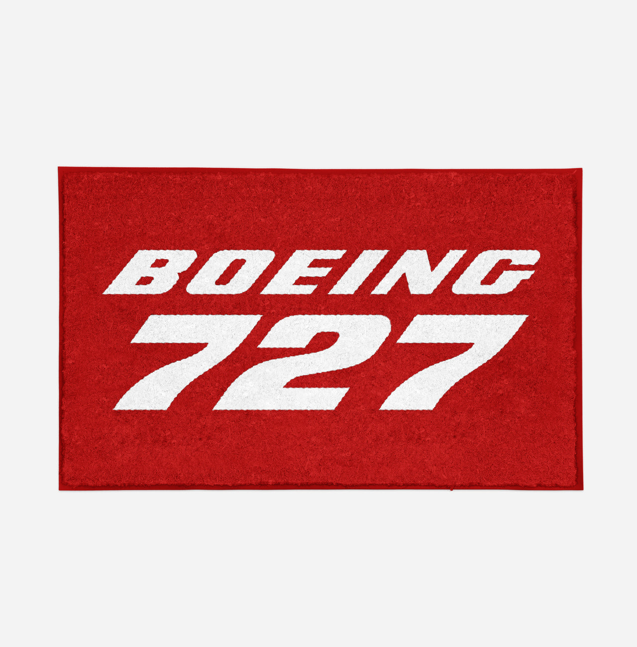 Boeing 727 & Text Designed Door Mats