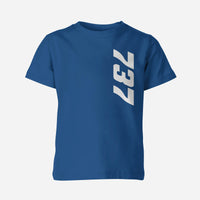Thumbnail for 737 Side Text Designed Children T-Shirts