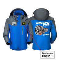Thumbnail for Boeing 737 Engine & CFM56 Designed Thick Winter Jackets