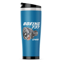 Thumbnail for Boeing 737 Engine & CFM56 Designed Travel Mugs