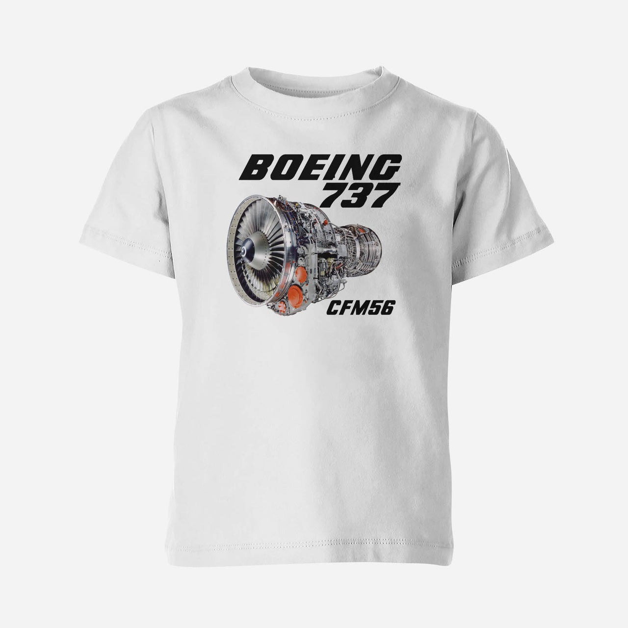Boeing 737 Engine & CFM56 Engine Designed Children T-Shirts