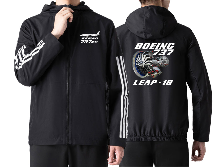 Boeing 737 & Leap 1B Engine Designed Sport Style Jackets
