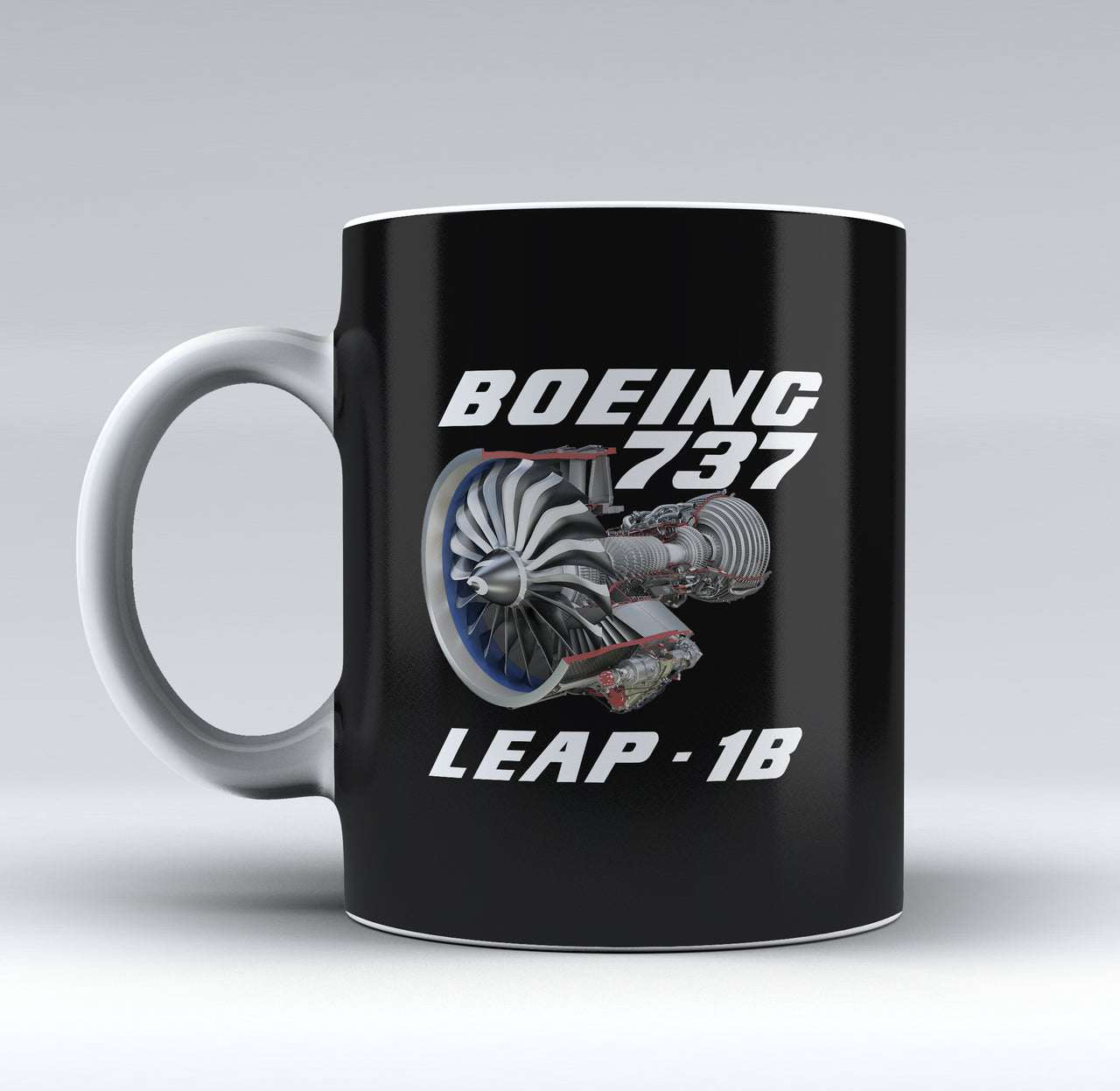 Boeing 737 & Leap 1B Engine Designed Mugs