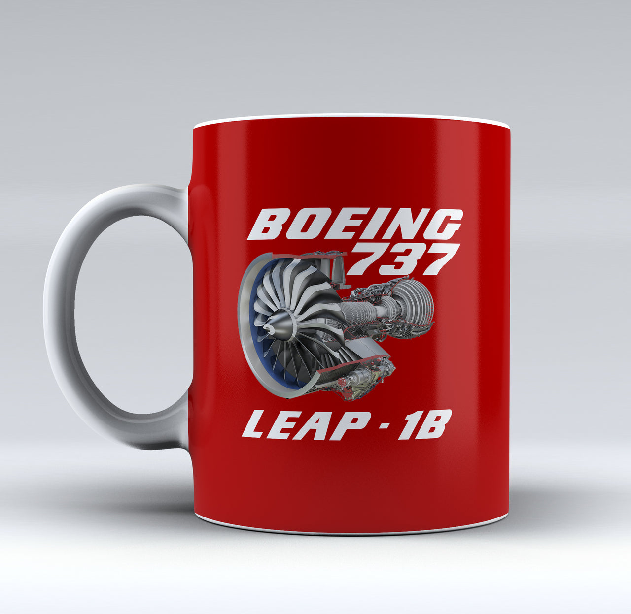 Boeing 737 & Leap 1B Engine Designed Mugs