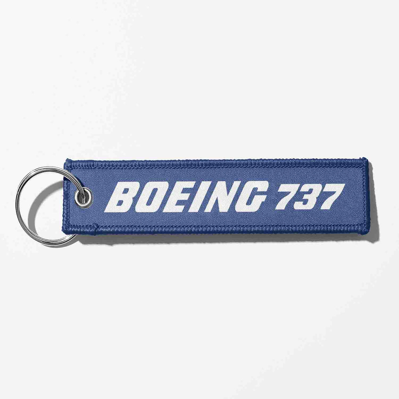 Boeing 737 & Text Designed Key Chains