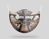 Thumbnail for Boeing 747 Cockpit Designed Face Masks