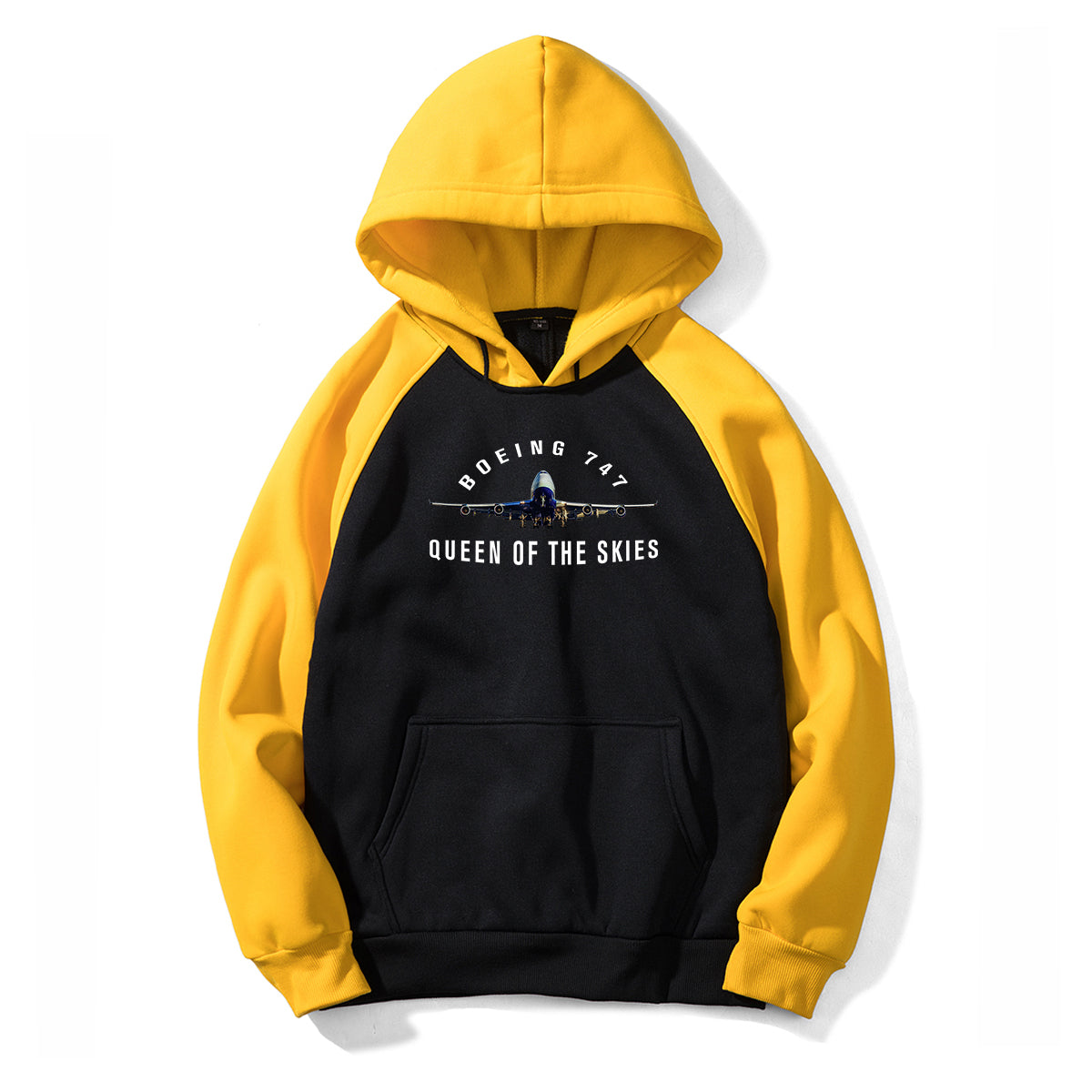 Boeing 747 Queen of the Skies Designed Colourful Hoodies