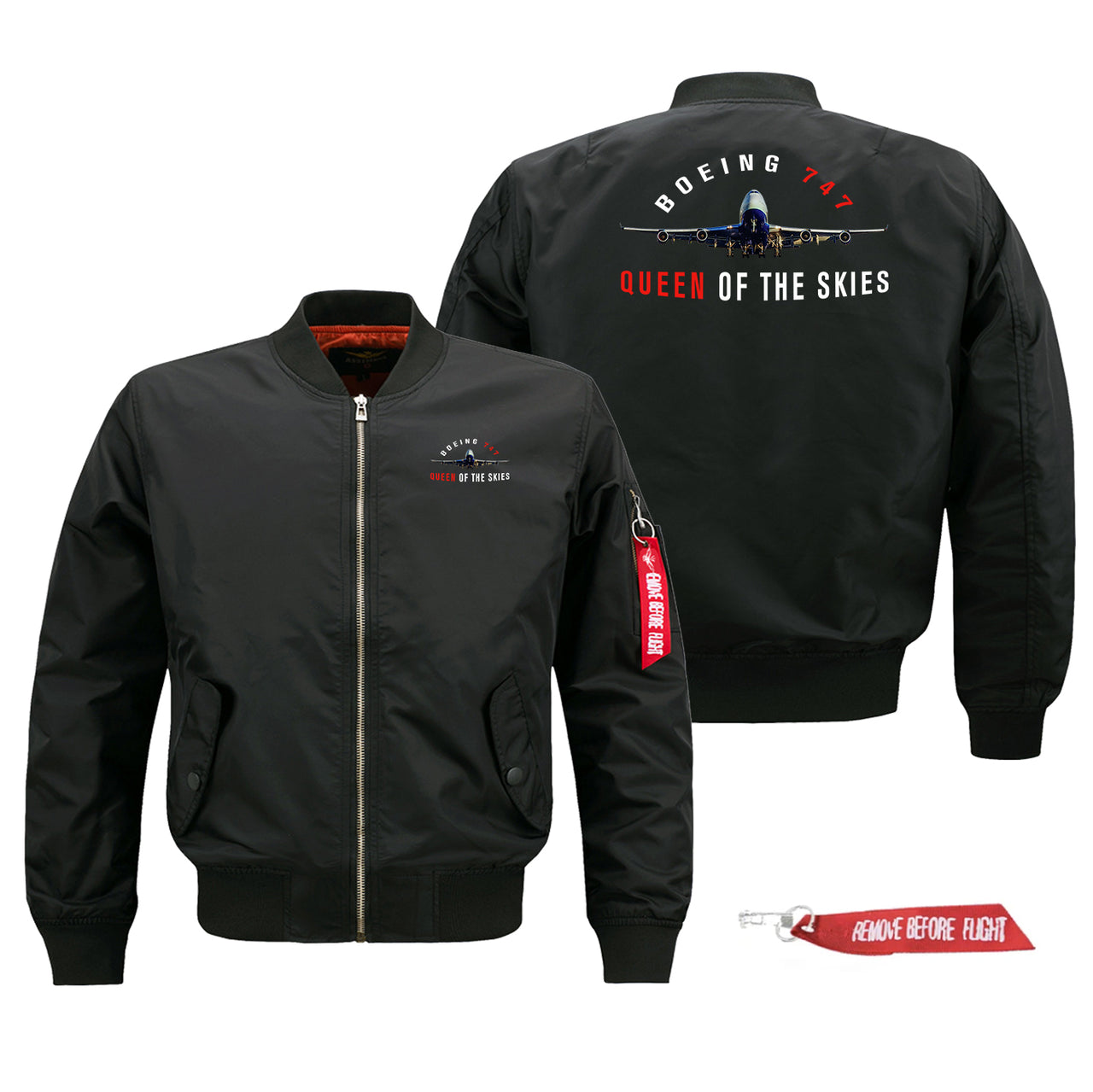 Boeing 747 Queen of the Skies Designed Pilot Jackets (Customizable)
