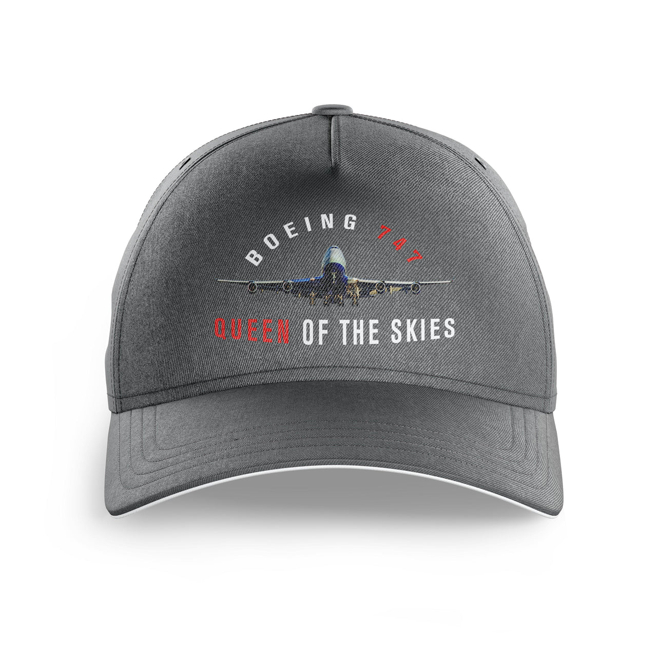 Boeing 747 Queen of the Skies Printed Hats
