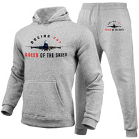 Thumbnail for Boeing 747 Queen of the Skies Designed Hoodies & Sweatpants Set
