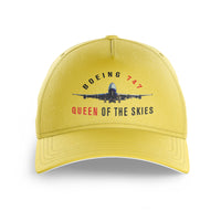 Thumbnail for Boeing 747 Queen of the Skies Printed Hats