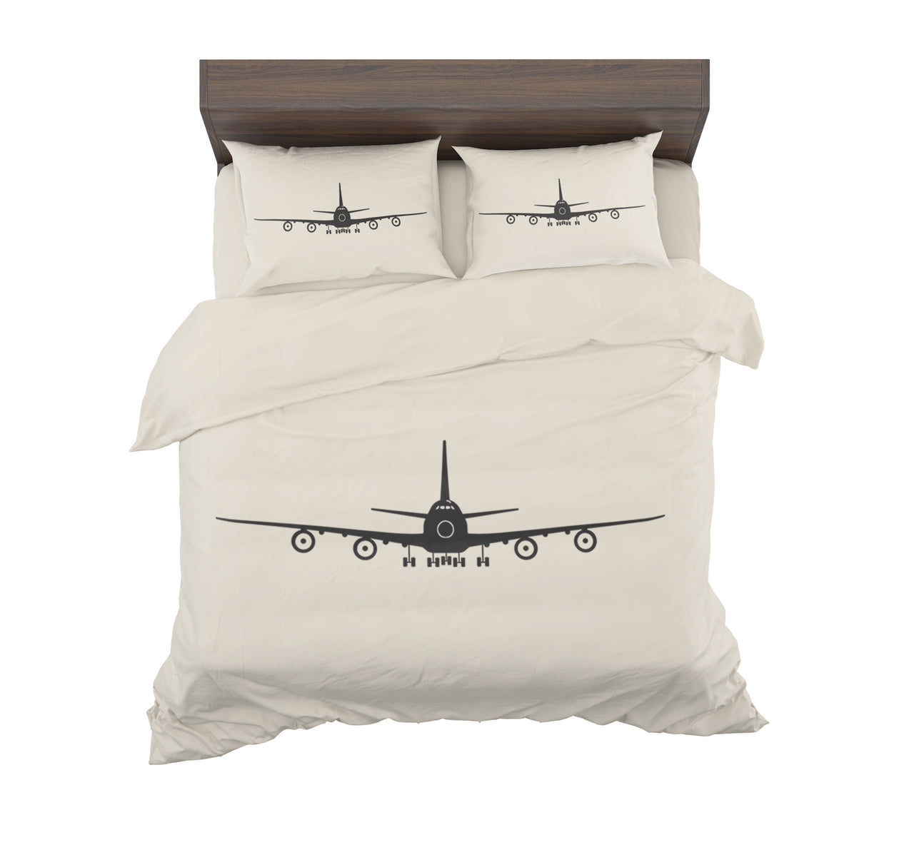 Boeing 747 Silhouette Designed Bedding Sets