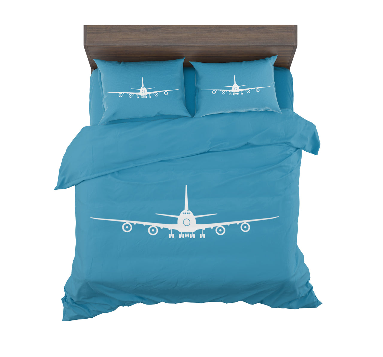 Boeing 747 Silhouette Designed Bedding Sets