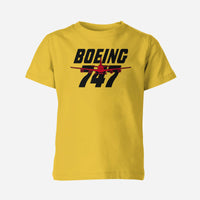 Thumbnail for Amazing Boeing 747 Designed Children T-Shirts