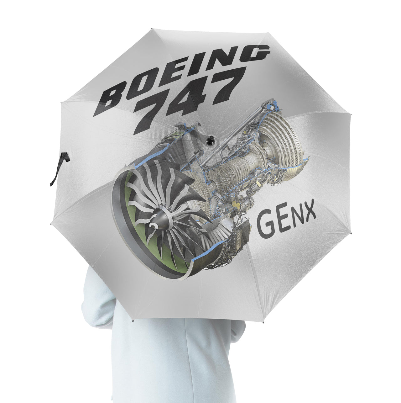 Boeing 747 & GENX Engine Designed Umbrella