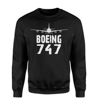 Thumbnail for Boeing 747 & Plane Designed Sweatshirts
