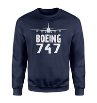 Thumbnail for Boeing 747 & Plane Designed Sweatshirts