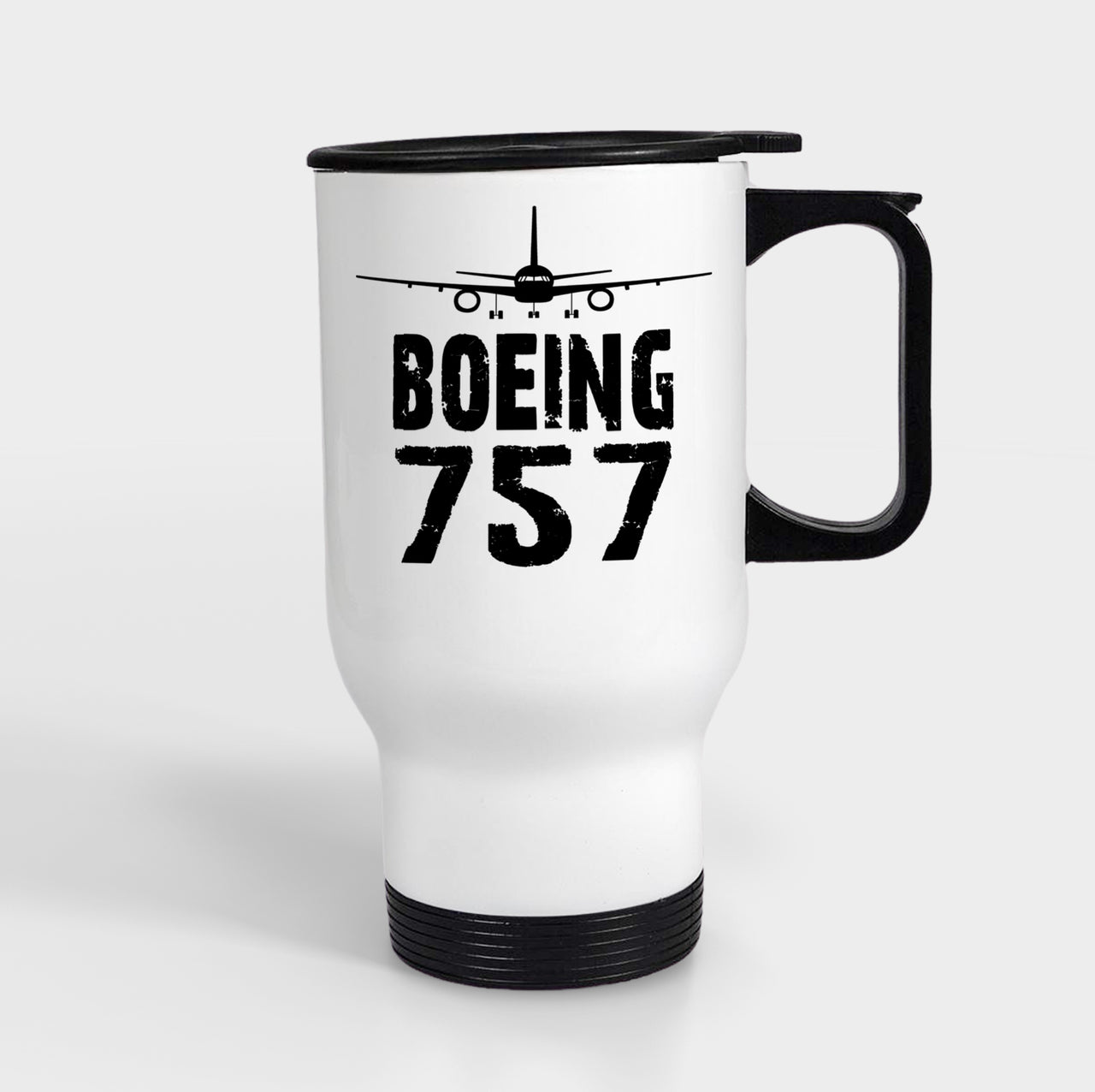 Boeing 757 & Plane Designed Travel Mugs (With Holder)