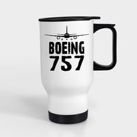 Thumbnail for Boeing 757 & Plane Designed Travel Mugs (With Holder)