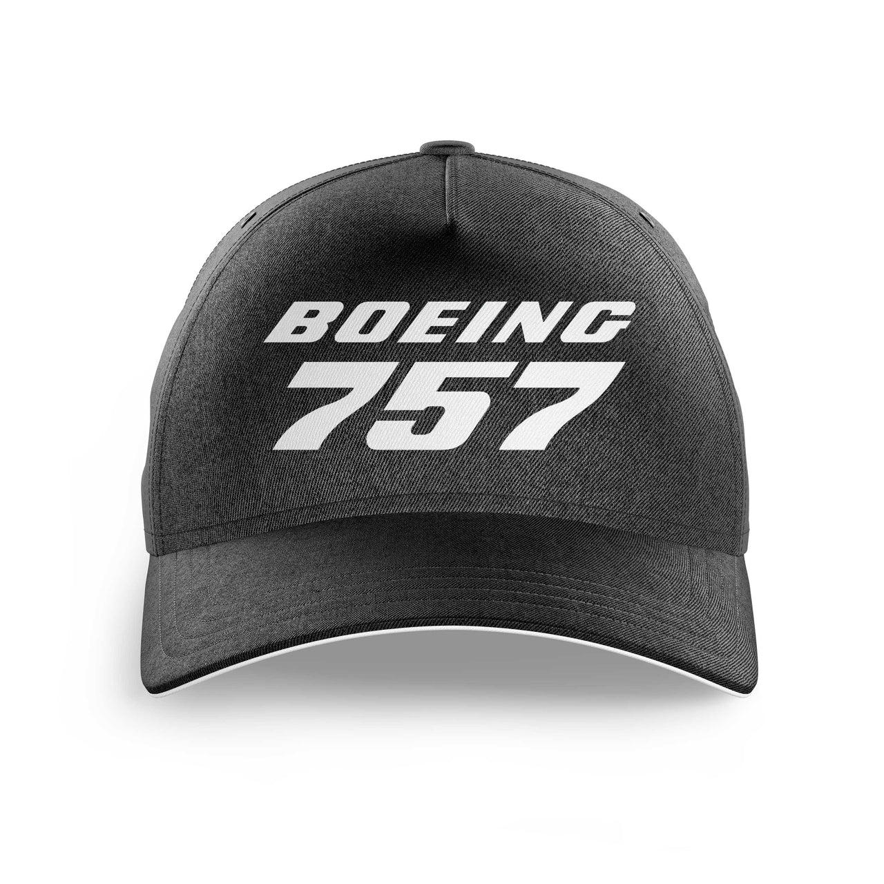 Boeing 757 & Text Printed Hats