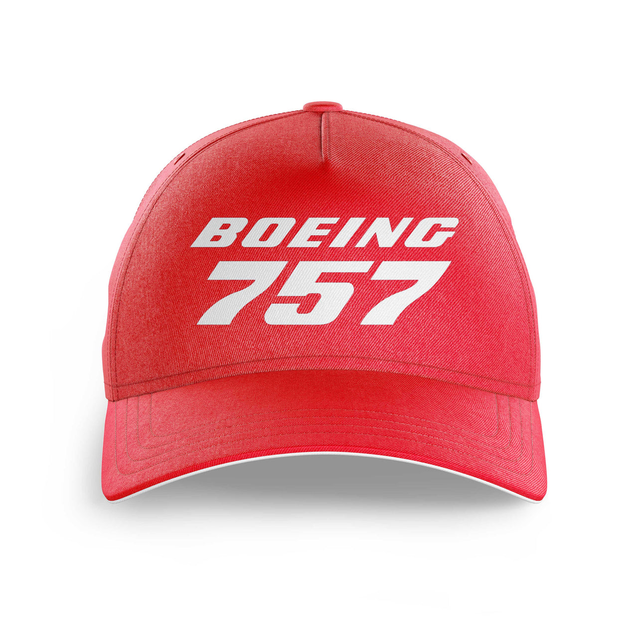 Boeing 757 & Text Printed Hats