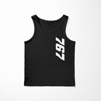Thumbnail for 767 Side Text Designed Tank Tops