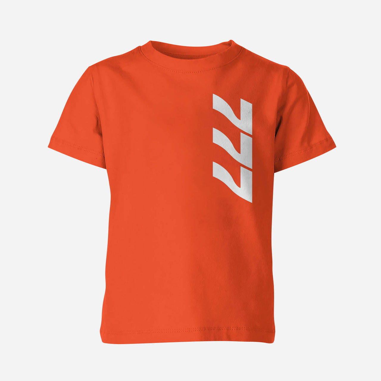 777 Side Text Designed Children T-Shirts