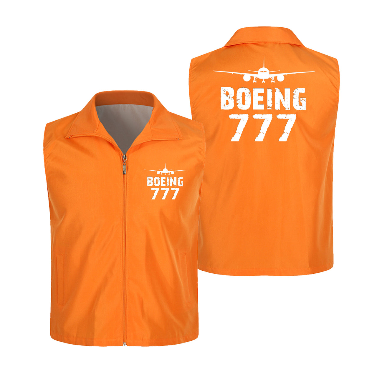 Boeing 777 & Plane Designed Thin Style Vests