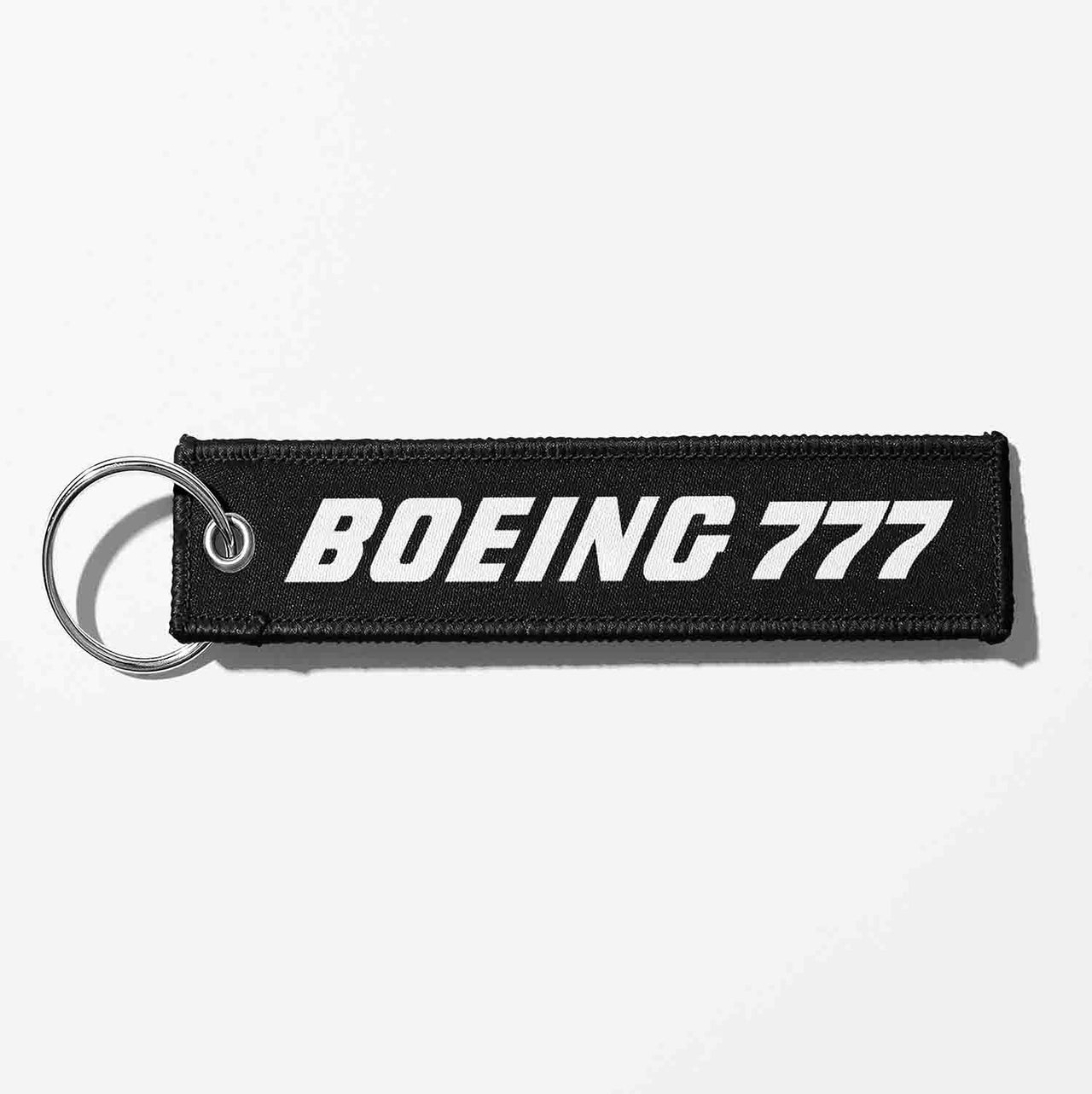 Boeing 777 & Text Designed Key Chains