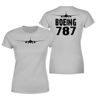 Thumbnail for Boeing 787 & Plane Designed Double-Side T-Shirts