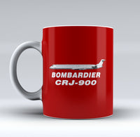 Thumbnail for The Bombardier CRJ-900 Designed Mugs