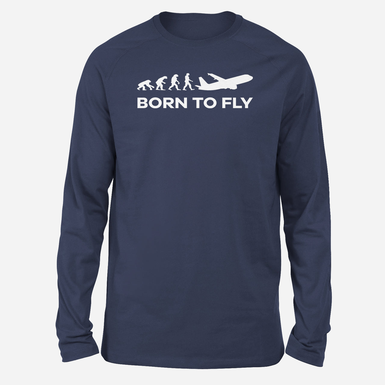 Born To Fly Designed Long-Sleeve T-Shirts