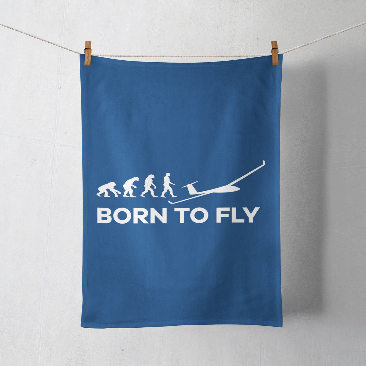 Born To Fly Glider Designed Towels