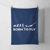 Thumbnail for Born To Fly Glider Designed Towels