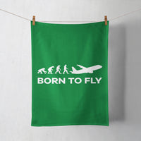 Thumbnail for Born To Fly Designed Towels