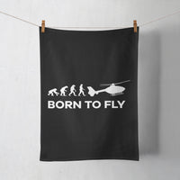 Thumbnail for Born To Fly Helicopter Designed Towels