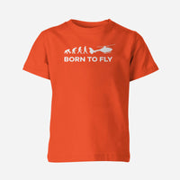 Thumbnail for Born To Fly Helicopter Designed Children T-Shirts