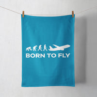 Thumbnail for Born To Fly Designed Towels