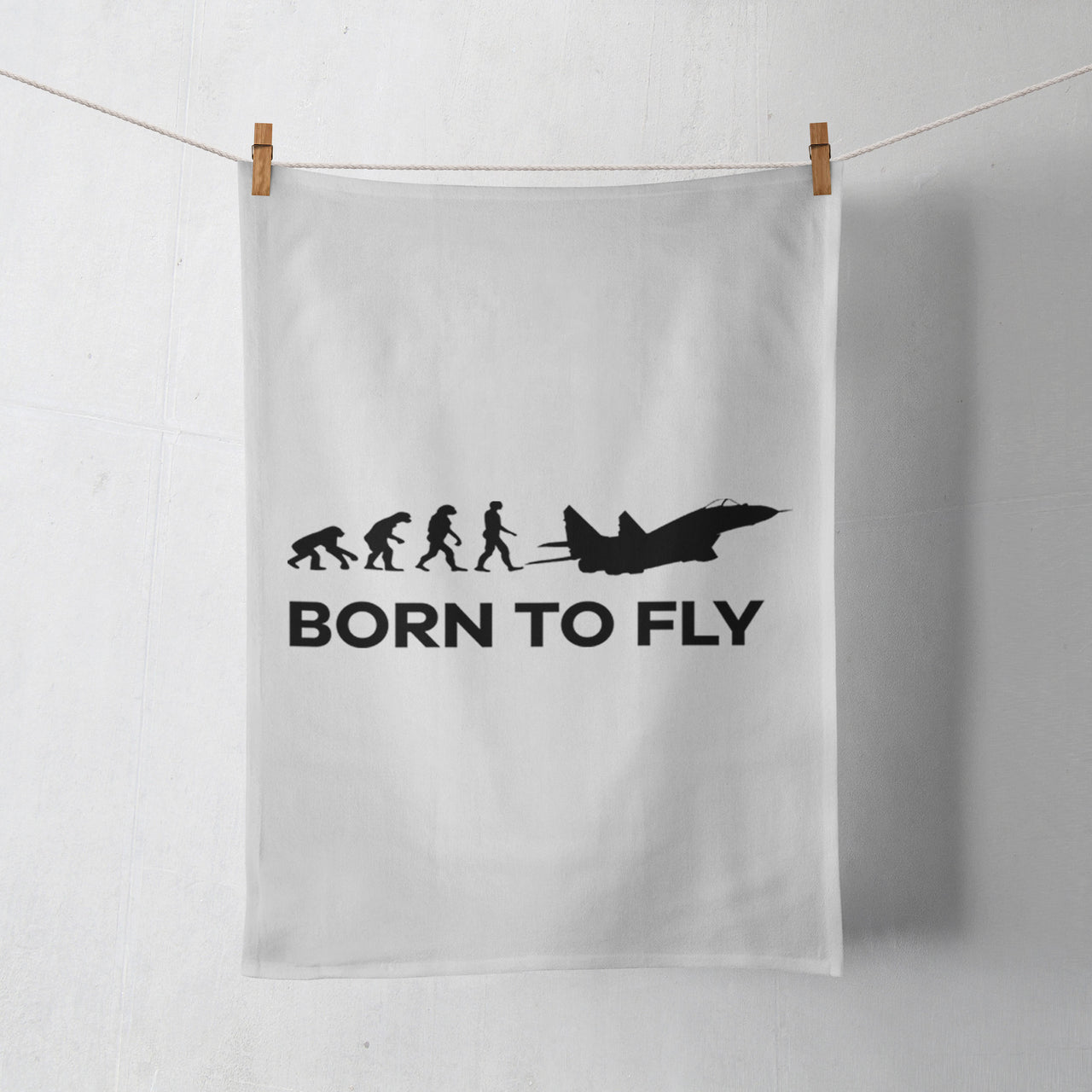 Born To Fly Military Designed Towels