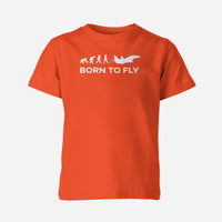 Thumbnail for Born To Fly Military Designed Children T-Shirts