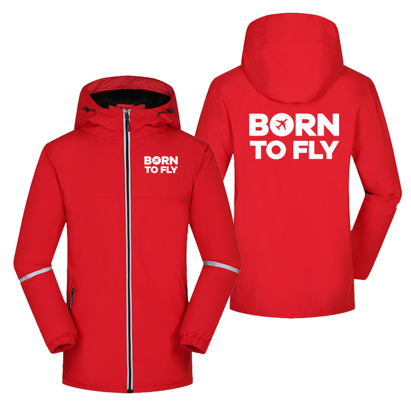 Born To Fly Special Designed Rain Coats & Jackets