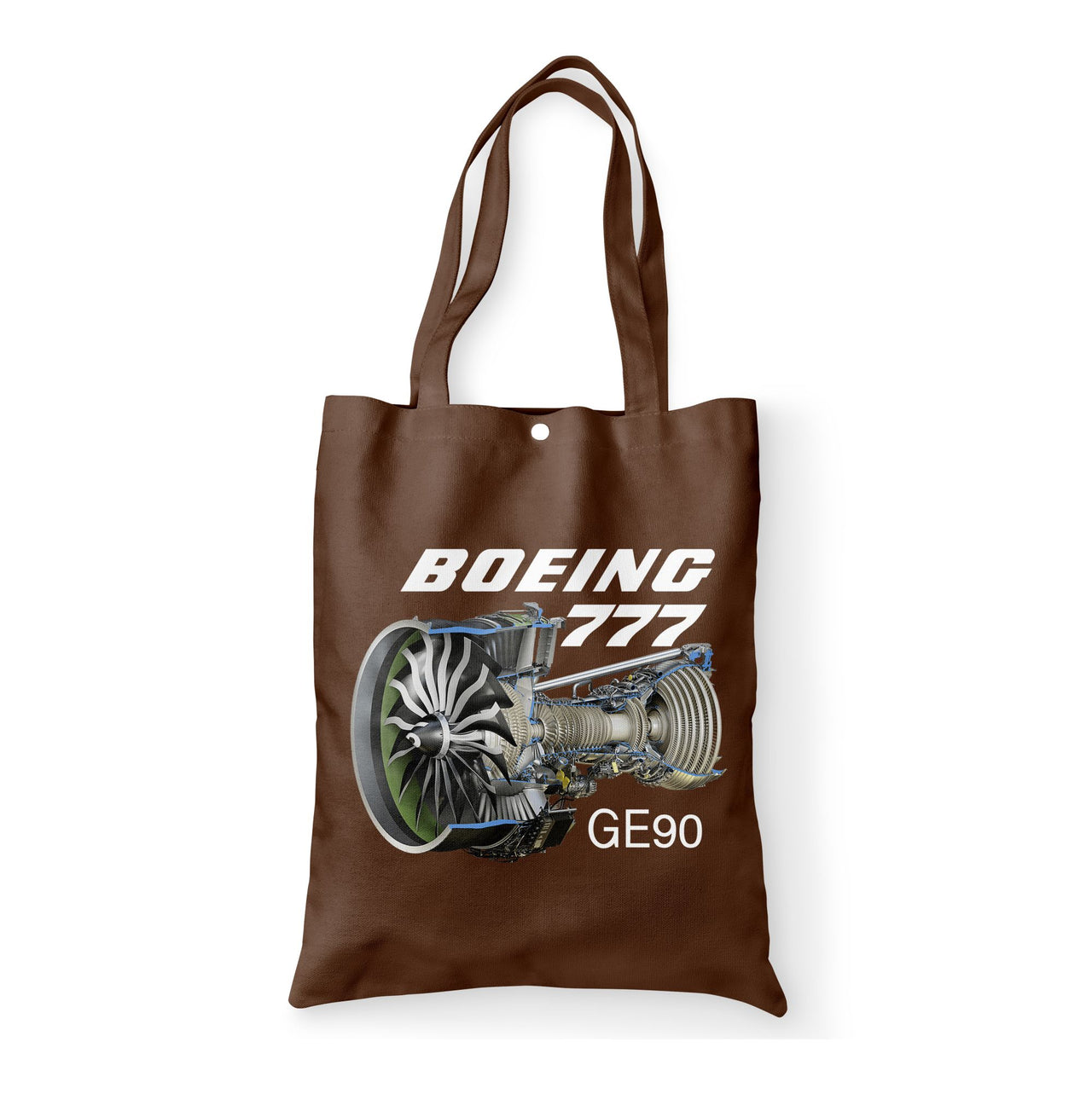 Boeing 777 & GE90 Engine Designed Tote Bags