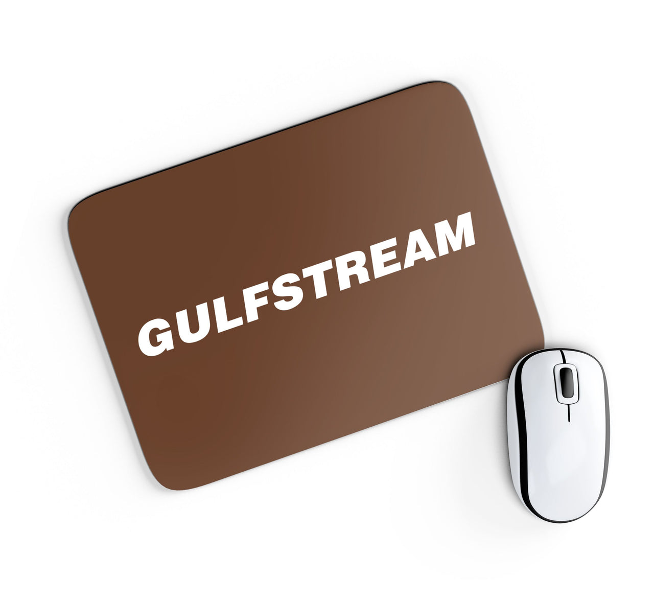 Gulfstream & Text Designed Mouse Pads
